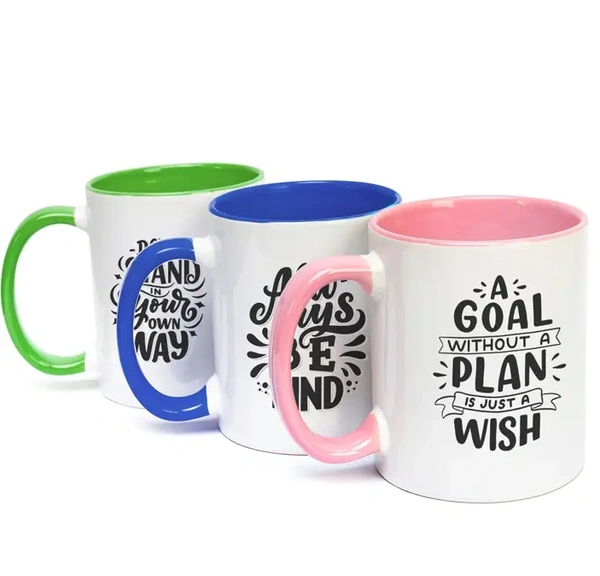  Colour Core Mugs